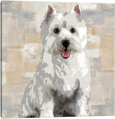 West Highland White Terrier Canvas Art Print - Terriers