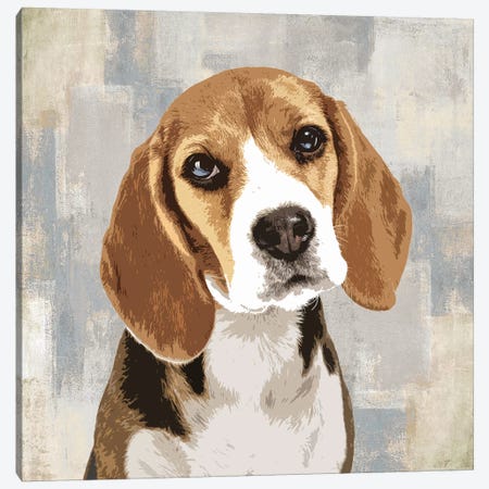 Beagle Canvas Print #KRO1} by Keri Rodgers Canvas Art Print