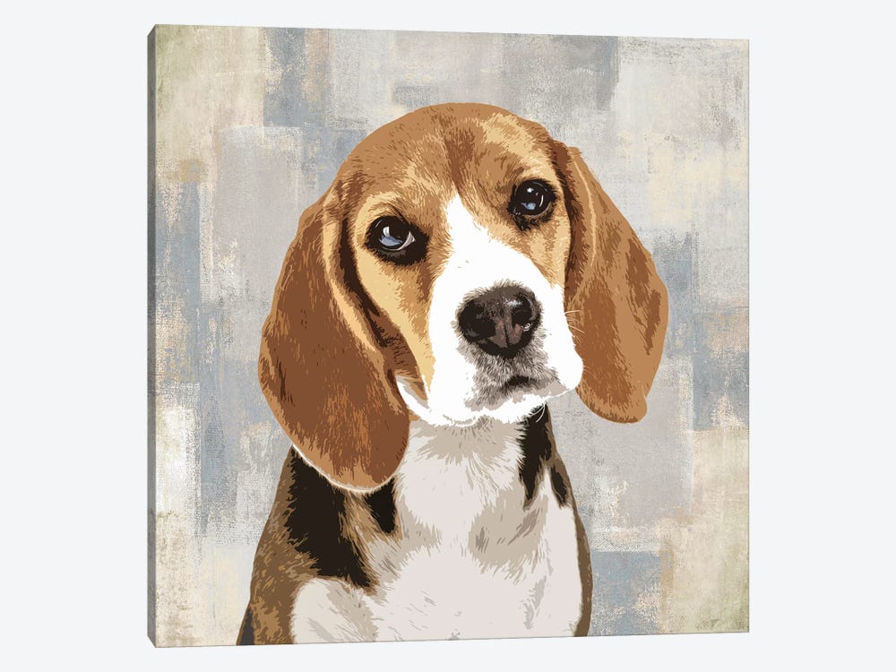 Beagle by Keri Rodgers 1-piece Canvas Artwork