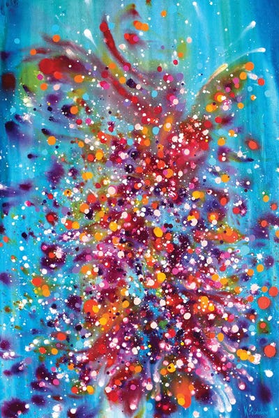 Similar To Jackson Pollock: A Dance Between Time And Space by Kristen Leigh