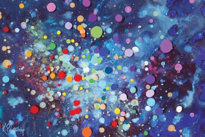 Rainbow by Kristen Leigh multi panel art