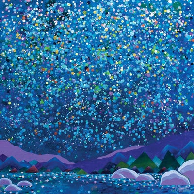 Starry Night by Kristen Leigh canvas print