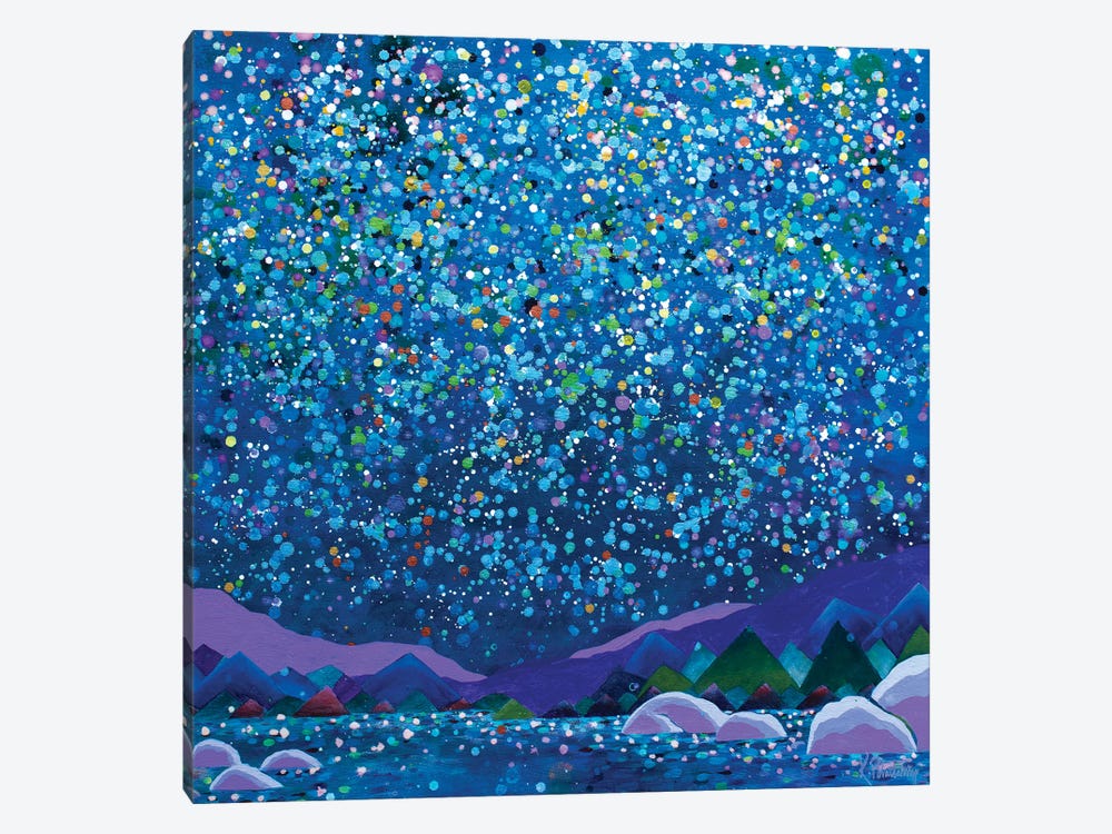 Starry Night 1-piece Canvas Print