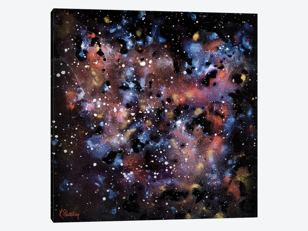Stars I by Kristen Pobatschnig 1-piece Canvas Art
