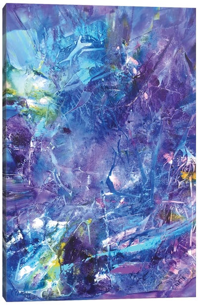 Ultra Violet Canvas Art Print - Kristen Pobatschnig