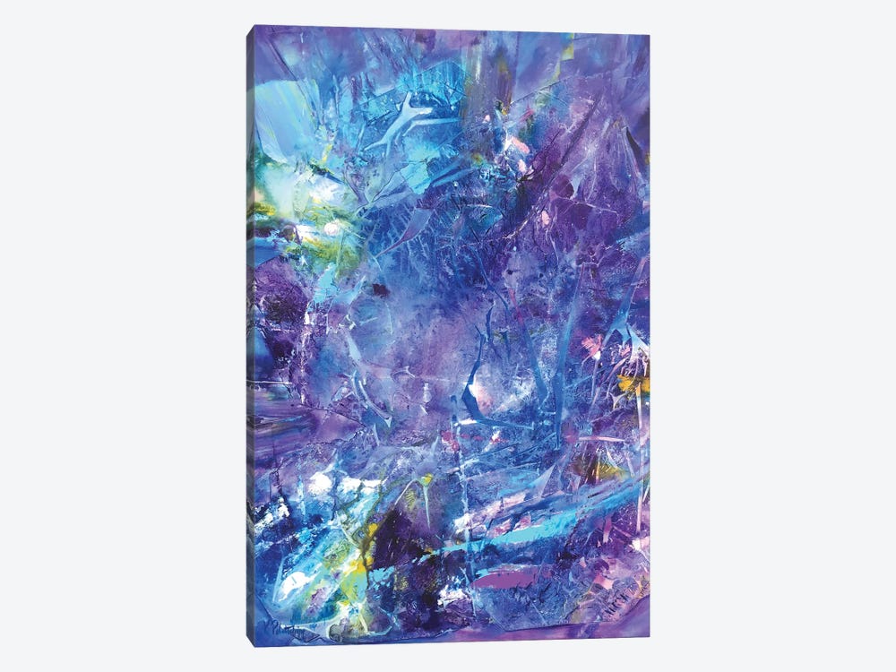 Ultra Violet by Kristen Leigh 1-piece Canvas Art