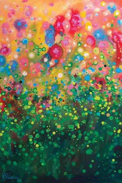 Colorful Abstracts: Wildflowers by Kristen Leigh