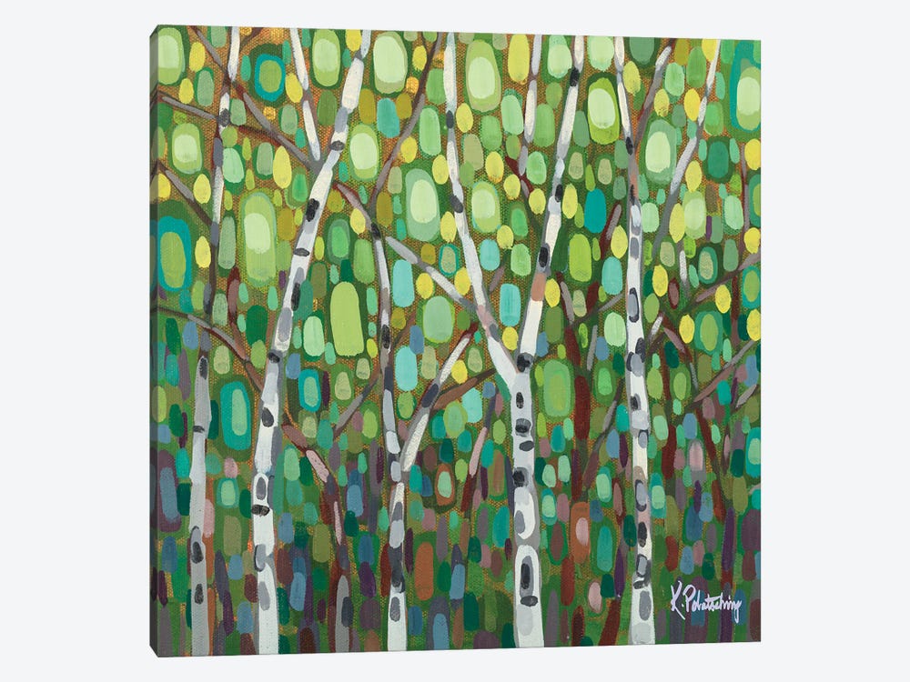 Summer Trees In Calm Winds by Kristen Leigh 1-piece Canvas Wall Art