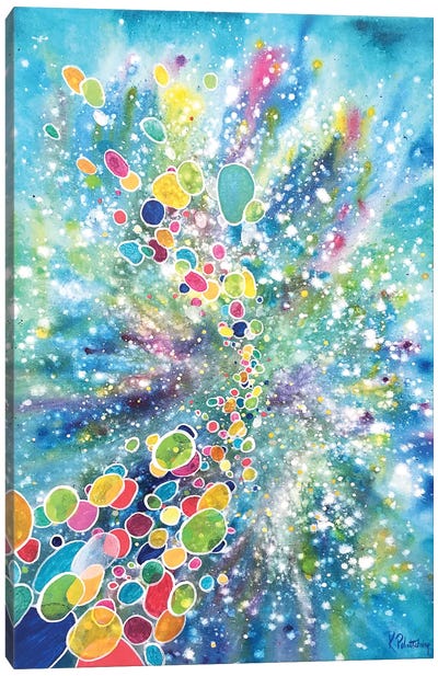 Cosmic Journey Canvas Art Print - Kristen Pobatschnig