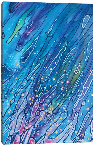 Cosmic Wash Canvas Art Print - Kristen Pobatschnig