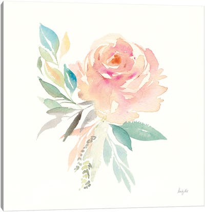 Watercolor Blossom III Canvas Art Print