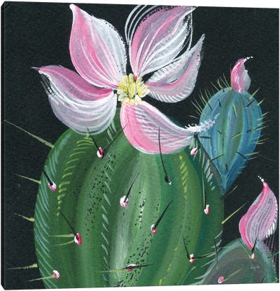 Cactus I Canvas Art Print - Succulent Art
