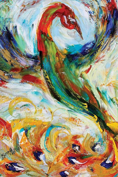 Phoenix Bird by Karen Tarlton art print