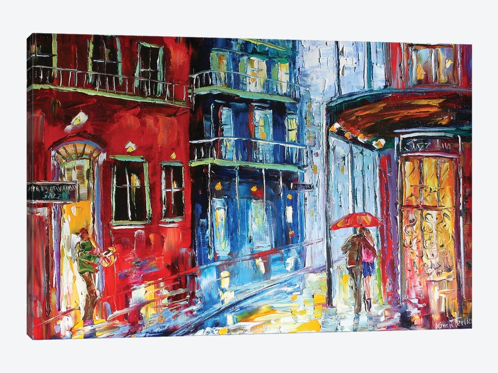 Print New Orleans by Karen Tarlton 1-piece Canvas Art