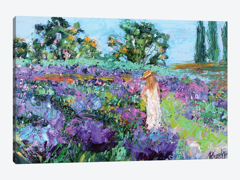 Provence Lavender by Karen Tarlton 1-piece Art Print