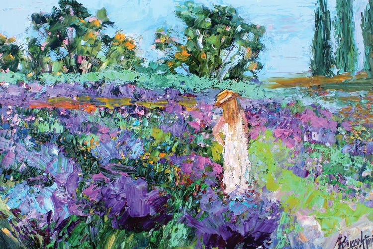 Provence Lavender by Karen Tarlton wall art