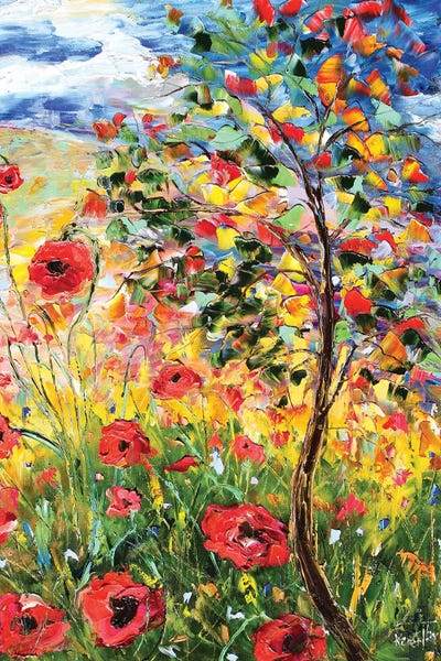 French Country Décor: Provence Poppies by Karen Tarlton