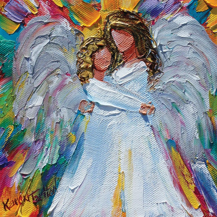 Angel Hugs by Karen Tarlton wall art