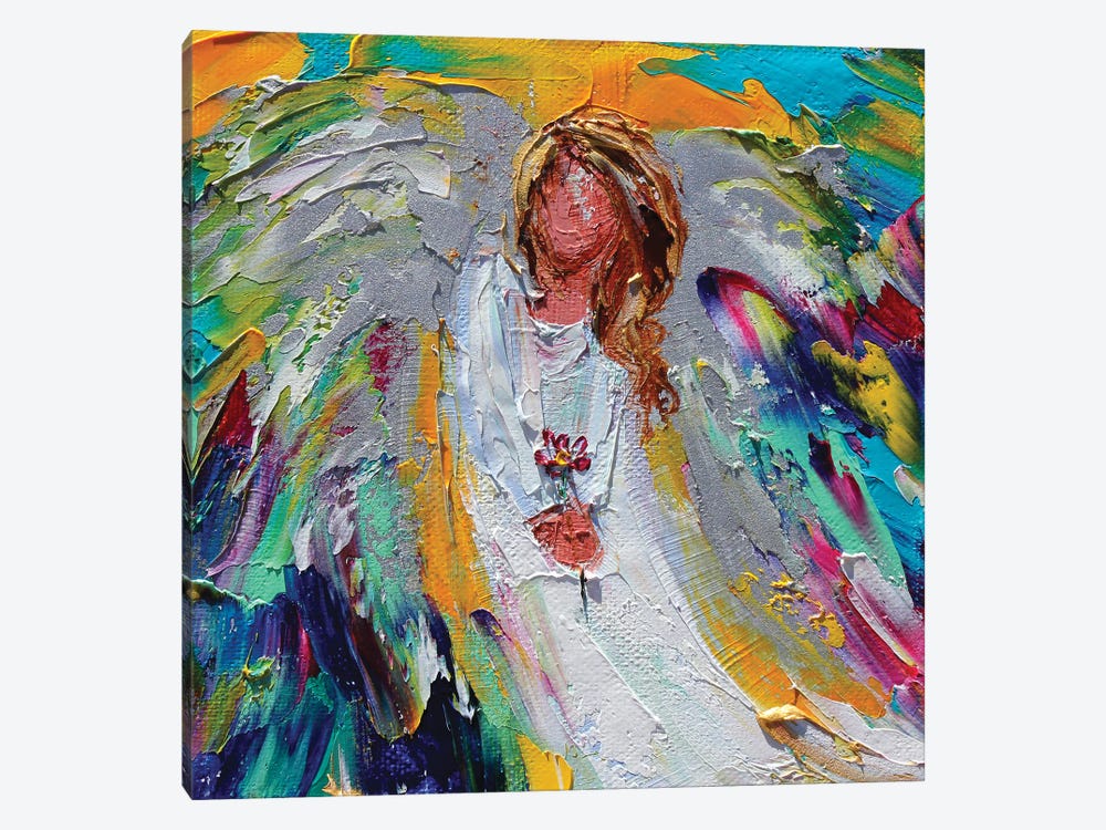 Spring Angel Of Joy by Karen Tarlton 1-piece Canvas Wall Art