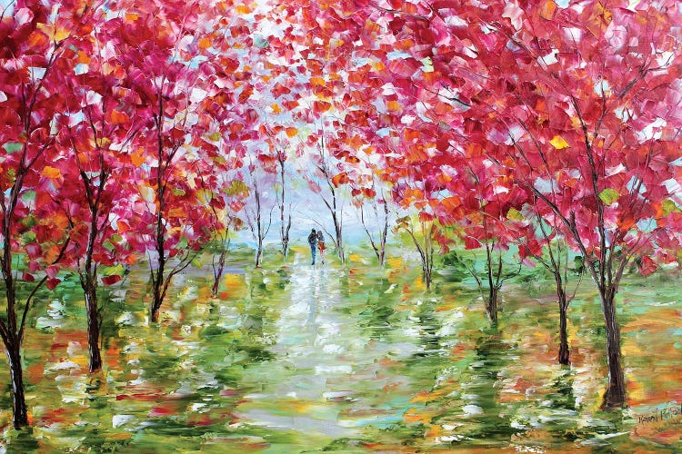 Spring Stroll by Karen Tarlton wall art