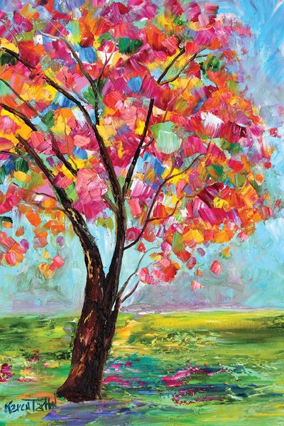 Spring Tree by Karen Tarlton art print