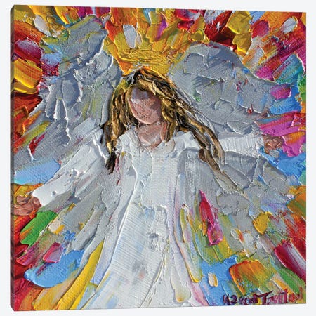 Angel Joy Canvas Print #KRT14} by Karen Tarlton Canvas Wall Art