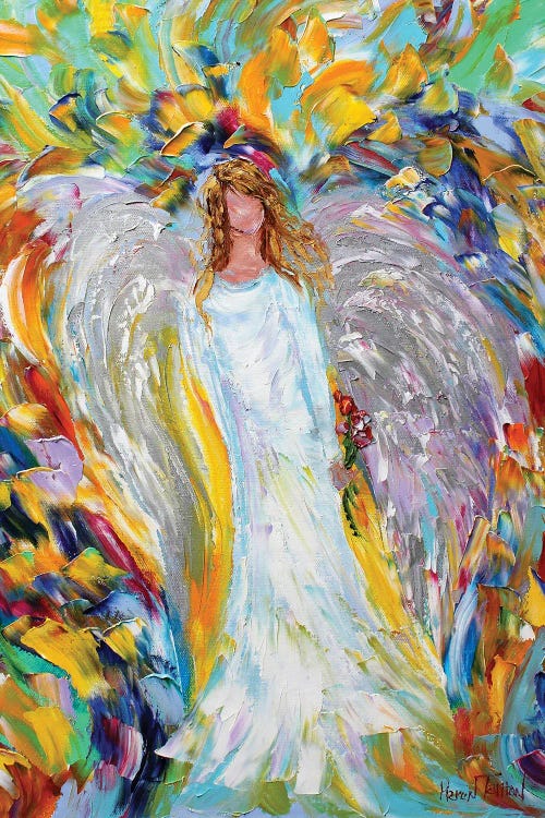 Angel Love by Karen Tarlton wall art