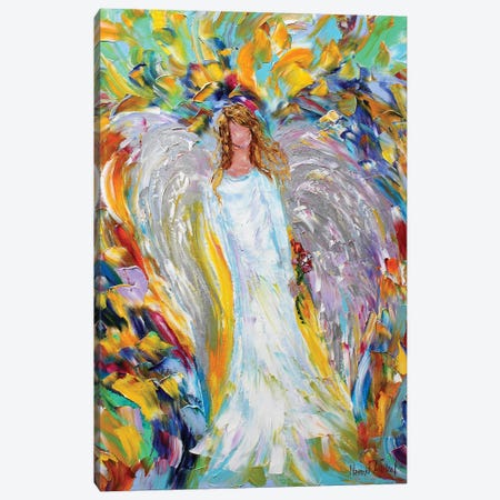 Angel Love Canvas Print #KRT15} by Karen Tarlton Canvas Artwork
