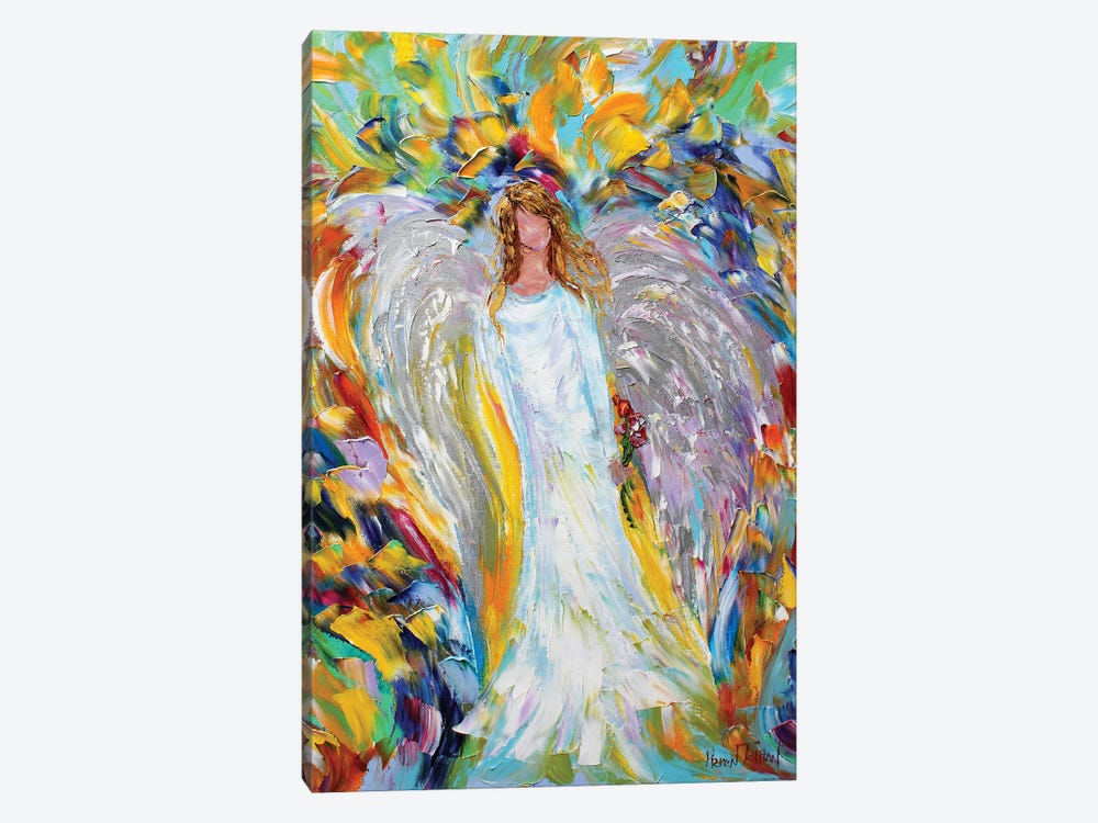 Angel Love by Karen Tarlton 1-piece Canvas Artwork