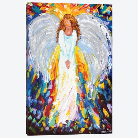 Angel Of Hope Canvas Print #KRT17} by Karen Tarlton Canvas Art