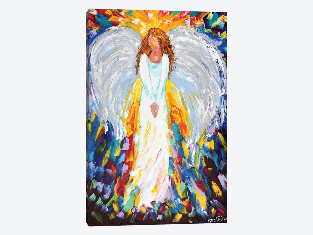 Angel Of Hope by Karen Tarlton 1-piece Canvas Artwork