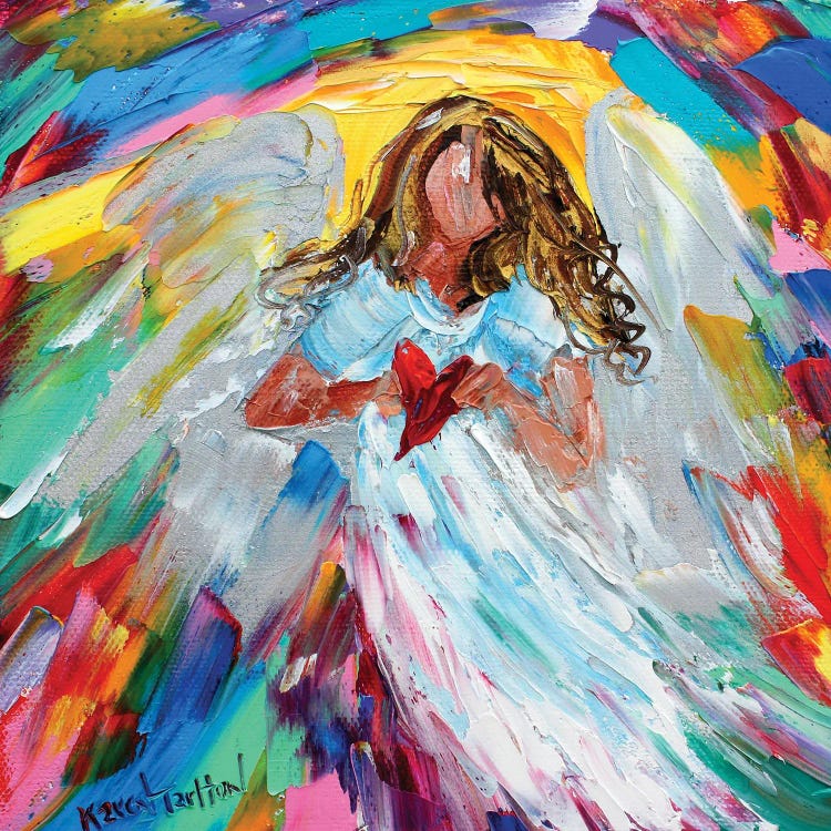 Angel Of My Heart by Karen Tarlton wall art