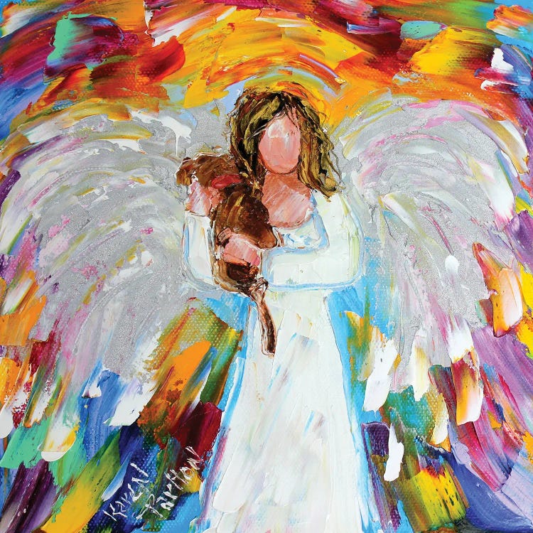 Angel Puppy Love by Karen Tarlton wall art