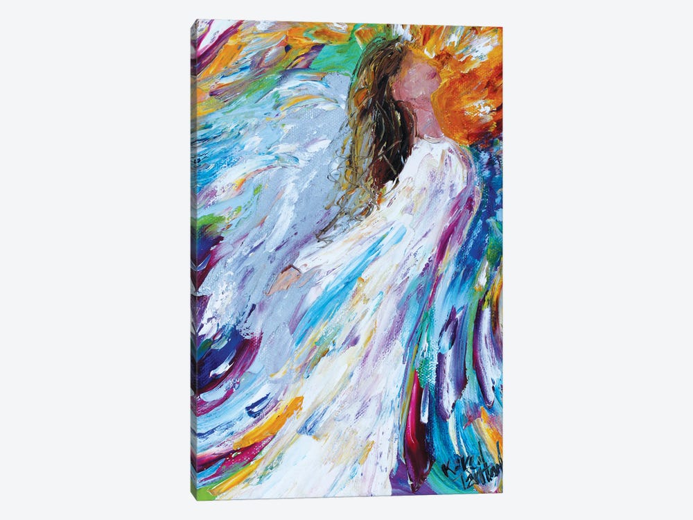 Angel Rising by Karen Tarlton 1-piece Canvas Print