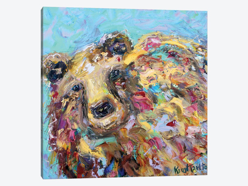 Bear by Karen Tarlton 1-piece Canvas Art