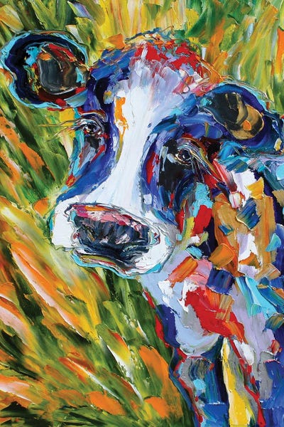 Curly Eyes by Karen Tarlton art print