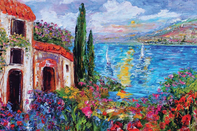 Amalfi Coast by Karen Tarlton wall art