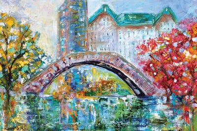 Gapstow Bridge by Karen Tarlton art print