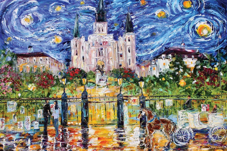 Jackson Square by Karen Tarlton wall art