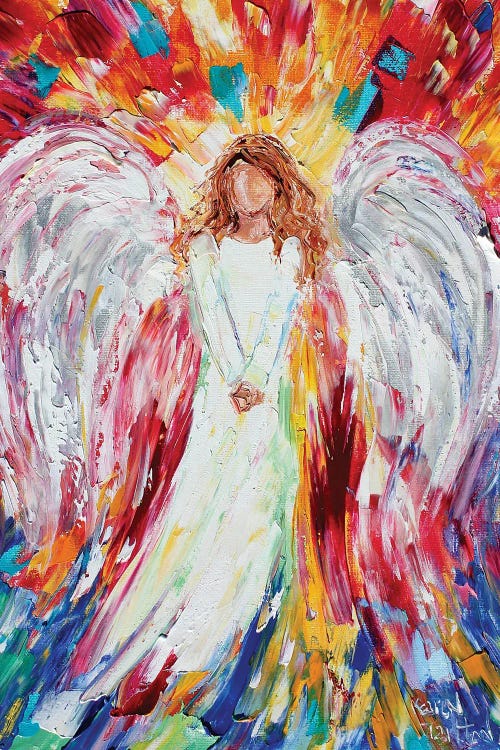 Joyous Angel by Karen Tarlton wall art