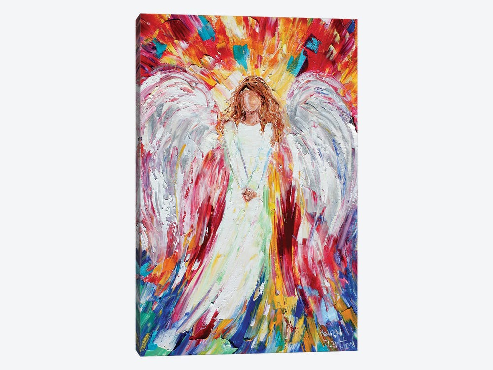 Joyous Angel by Karen Tarlton 1-piece Canvas Artwork