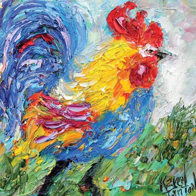 Little Rooster by Karen Tarlton art print