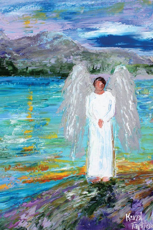 Male Angel by Karen Tarlton wall art