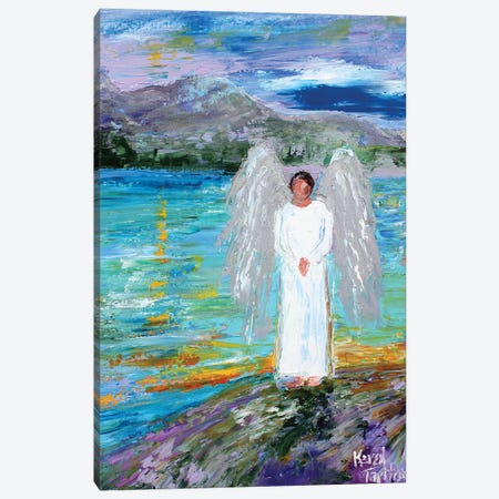 Male Angel Canvas Print #KRT87} by Karen Tarlton Art Print