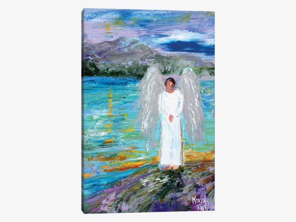 Male Angel by Karen Tarlton 1-piece Canvas Print