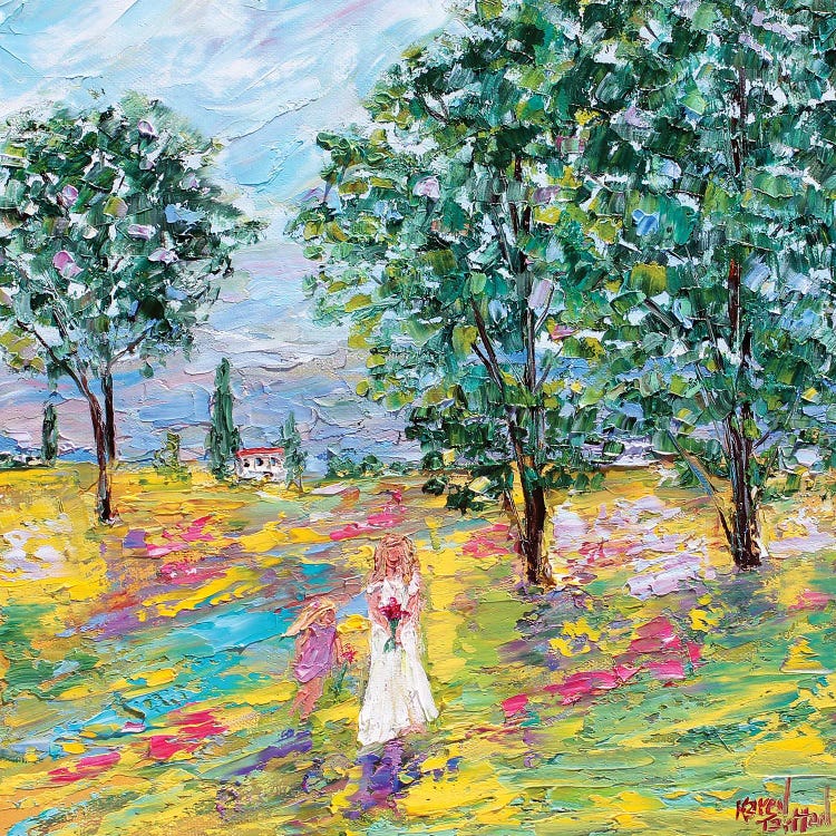 Mother And Child by Karen Tarlton wall art