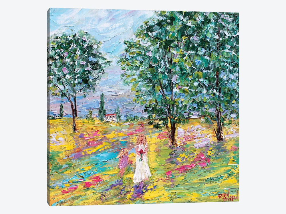 Mother And Child by Karen Tarlton 1-piece Canvas Print