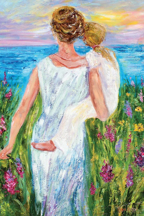 Mother And Daughter by Karen Tarlton wall art