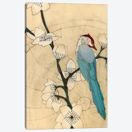 Summer Bird Canvas Print #KRZ38} by Karen Sikie Canvas Art Print