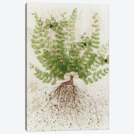Uprooted I Canvas Print #KRZ42} by Karen Sikie Canvas Wall Art